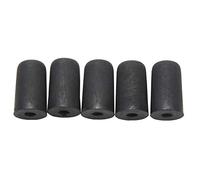 BEIEM 5pzs Protector de punta de violin violoncelo de pin de cola de violoncelo de caucho Protector tapa de punta antideslizante para violonchelo Piezas de violin de cuerdas