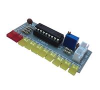 BEIEM LM3915 Indicador de Nivel de Audio Kit DIY Kit de Indicadores de Nivel para Analizador de Espectro Audio Un 10 LED Audio Soldadura Electrónica