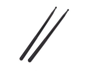 BEIEM Par de 5A Nylon Palillo por Tambor Set Ligera Profesional Negro