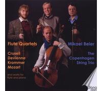 Beier , The Copenhagen String Trio - a Man And His Flute Cuartetos