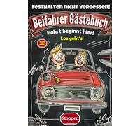 Beifahrer Gästebuch : Zum Ausfüllen - Mitfahrer Buch für gemeinsame Autofahrten, Erinnerungen, Roadtrips & Spaß unterwegs