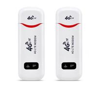 Beifenl 2X 4G LTE Router inalámbrico USB Dongle Mobile Broadband 150Mbps Módem Stick Tarjeta SIM Adaptador USB Tarjeta de red inalámbrica