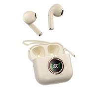 (Beige)Auriculares deportivos Bluetooth con control táctil de rango para suministros de escucha activa
