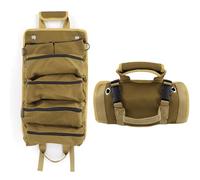 Beige,Bolsa de Herramientas, Bolsa de Herramientas de Mano, Bolsa Enrollable para Herramientas, Bolsa de Herramientas Toughbuilt Organizador de Caja de Herramientas