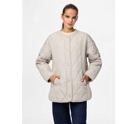 Beige Cazadora Acolchada L