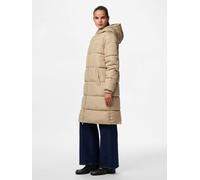 Beige Cazadora Acolchada M