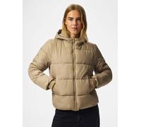 Beige Cazadora Acolchada XS