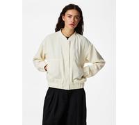 Beige Cazadora Bomber M