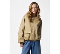 Beige Cazadora Bomber XL