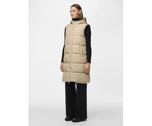 Beige Chaleco Alcolchado M