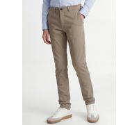 Beige Cotton/Elastane Pantalones Chinos Corte Loose Boys 128 EU