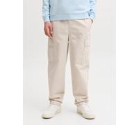 Beige Cotton Pantalones Cargo Corte De Barril Boys 140 EU