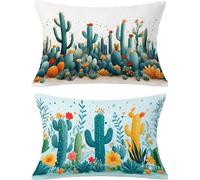 Beige Funda Cojin 60x80 Juego de 2, NóRdico Rectangular Funda Almohada 60x80cm con Cremallera Oculta, Impermeable Lino Fundas Cojines, Fundas de Cojines para Sofá Cama Silla o Jardín Regalo kj-2105