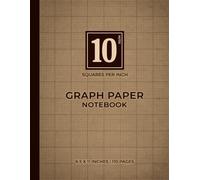 Beige Graph Paper Notebook | 10 Squares Per Inch - Indexed: The Ultimate Tool for Structured Thinking | Classic and Subtle Beige | Indexed Grid for ... Collaboration | 110 Pages | 8.5 x 11 Inches