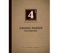 Beige Graph Paper Notebook | 4 Squares Per Inch: Perfect For Students, Teachers, and Designers | Classic and Subtle Beige | Ideal for Precision and Clarity | 110 Pages | 8.5 x 11 Inches