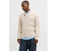 Beige Hombres Acrylic/Cotton Jersey De Punto S EU
