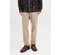 Beige Hombres Cotton/In/Conversion/Direct/to/Farm/Polyester/Elastane Pantalones Chinos Corte Relaxed 30/30 EU