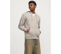 Beige Hombres Cotton/Recycled/Polyester Sudadera Con Cremallera Liso XL EU