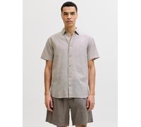 Beige Hombres Linen/Organic/Cotton/Cotton/Recycled/Cotton Camisa Corte Regular XS EU
