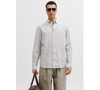 Beige Hombres Linen/Organic/Cotton/Cotton/Recycled/Cotton Camisa Informal Corte Regular XXL EU