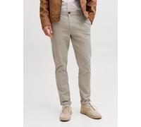 Beige Hombres Organic/Cotton/Cotton/Recycled/Cotton/Elastane Pantalones Chinos Corte Slim 33/32 EU