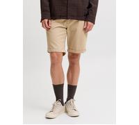 Beige Hombres Organic/Cotton/Cotton/Recycled/Cotton/Elastane Shorts Chinos Corte Regular M EU