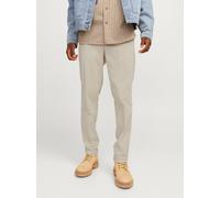 Beige Hombres Organic/Cotton/Elastane Pantalones Chinos Corte Tapered 31/32 EU