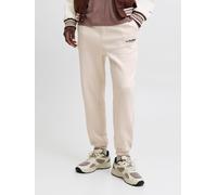 Beige Hombres Organic/Cotton/Organic/Cotton/Recycled/Polyester Pantalones De Chándal Corte Relaxed S EU