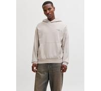 Beige Hombres Organic/Cotton/Recycled/Polyester Sudadera Con Capucha Impresión Posterior L EU