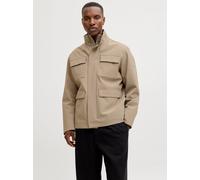 Beige Hombres Outer/Polyester/Elastane/Lining/Polyester Chaqueta M EU