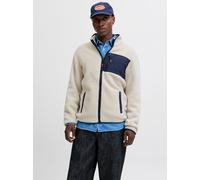 Beige Hombres Polyester Chaqueta De Tela Polar XXL EU