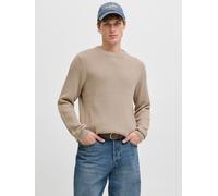 Beige Hombres Recycled/Cotton/Acrylic/Recycled/Polyester Jersey De Punto XXL EU