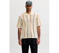 Beige Hombres Recycled/Cotton/Recycled/Polyester Polo De Punto S EU