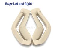 (Beige izquierdo y derecho) Guía retractora de cinturón de seguridad delantero izquierdo y derecho para