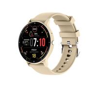 (Beige, Multicolor) DEVIA Smart Watch WT1 1.39-inch Display IP67 Waterproof Bluetooth Call Sports Bracelet with Health M