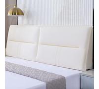 Beige,Paste 39"/Twin,Cabecera Tapizada En La Pared Cojín De Soporte Lumbar Respaldo Doble Grande Cabecera Almohada De Posicionamiento Bolsa Suave Refuerzo Completo