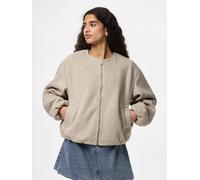 Beige Pcanna Cazadora Bomber XL