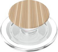 Beige Raya Vertical Neutral Minimalista Moderno Abstracto PopSockets PopGrip para MagSafe