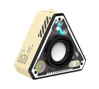 (beige) V2 Cool Mecha Bluetooth Speaker Cross-border Wireless Bluetooth Speaker Subwoofer HiFi Surround Sound Outdoor Portable