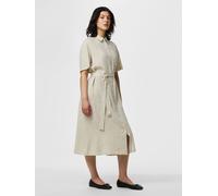 Beige Vestido Camisero XS