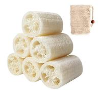 beihuazi® Loofah Natural Esponja Luffa 10cm de Orgánico Esponja Vegetal Lufa para Lavado de Ducha y Limpieza de Cocina - 6 Piezas