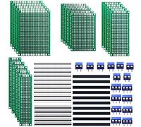 beihuazi® PCB Basetta Millefori Prototipo Doppio Lato Circuito Stampato Prototipo PCB Board per Fai Da Te Saldatura e Progetto Elettronico