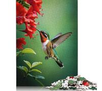 Beija Flor Puzzles Imposible,desafío para Adultos Entretenimiento Creativo 1000 Piezas Obra De Arte De Juego De para Adultos Y Niños Mayores De 12 Años 1000pcs (75x50cm)