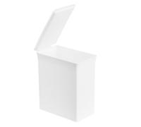 BEIJIALY Caja de Almacenamiento de Detergente para Ropa, Contenedor para Cápsulas de Lavandería, Soporte para Organización de Cápsulas de Lavandería que Ahorra Espacio con Tapa para el Cuarto de Lavad