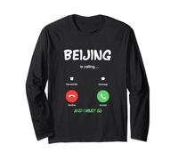 Beijing está Llamando y Debo IR a China de Viaje Manga Larga