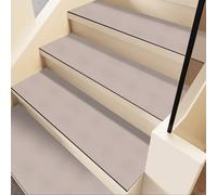 BeiJingYZ Alfombra Escalera, Antideslizante Alfombra, Cinta Antideslizante Escaleras de Madera en Interiores con Base de Goma, Autoadhesiva sin Pegamento(Pink,70x26 cm/28x10 in)