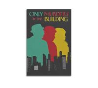 BEIKOMY Only Murders in The BuildingOil Painting Art Poster Landscape Poster Cartoon Character Game Painting Canvas Painting Oil Painting 12x18inch (30x45cm) Unframe-style-7