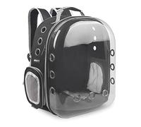 BEIKOTT Mochila transportadora para gatos, mochila para perros, mochila de burbujas para mascotas para gatos pequeños, cachorros, perros, conejos, mochila de cápsula transparente aprobada por