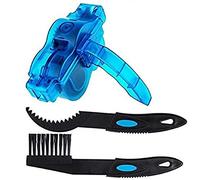 BeiLan Bicicleta de Limpieza para Cadenas Tool Kit de Lavado de Bicicletas Portátil Cadena Ciclón Engranaje de la Máquina Limpiador Azul con Negro Lavadora Limpieza del Depurador Cepillos