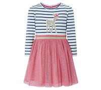 Beilei Creations Vestidos de algodón para niña, diseño de dibujos animados, vestidos de punto, tallas 85-130, hirsch, 6 Años